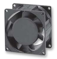 MULTICOMP MCSF11580A 1083HBL.GN AC Axial Fan, 115V, Square, 80 mm, 38 mm, Ball Bearing, 31 CFM