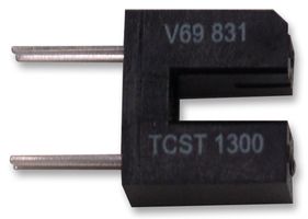VISHAY TCST1300 PHOTO INTERRUPTER, TRANSMISSIVE, 3.1MM