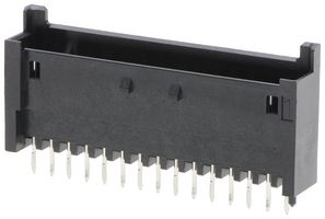 MOLEX 53517-1541 Pin Header, Wire-to-Board, 2.5 mm, 1 Rows, 15 Contacts, Through Hole Straight