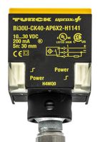 TURCK BI15U-CK40-AP6X2-H1141 Inductive Proximity Sensor, 15mm, 3-Wire / PNP-NO, 10V to 30V