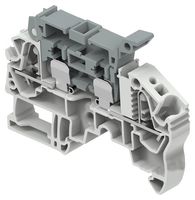 TE CONNECTIVITY - ENTRELEC 1SNK708410R0000 Fused Terminal Block, 2 Ways, 6 mm², Clamp, 6.3 A