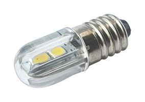 CML INNOVATIVE TECHNOLOGIES 20163213 LED Light Bulb, Clear Capsule, BA9s to Edison Screw E10, Daylight White, 6500 K