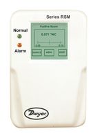 DWYER RSM-6-B Pressure Manometer, ±2.5 inH2O, 0.5 %, 0 °C, 50 °C