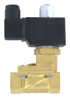 DWYER SSV-B6N1 Solenoid Valve, 1" FNPT, 2 Way/Open, 7.3 to 116 psi, 0 to 65°C, 110 VAC, SSV-B Series