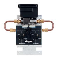 DWYER 645-6-3V Pressure Transmitter, 0.25% Accuracy, 100 psi
