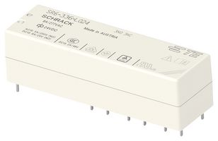 TE CONNECTIVITY - SCHRACK 2-1558736-8 Power Relay, 3PST-NO, 3PST-NC, 24 VDC, 8 A, SR6 Series, Through Hole, Non Latching