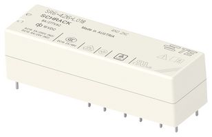 TE CONNECTIVITY - SCHRACK 2-1558737-6 Power Relay, 4PST-NO, DPST-NC, 18 VDC, 8 A, SR6 Series, Through Hole, Non Latching
