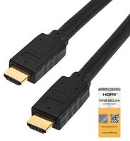 STARTECH HDMM5MP Audio / Video Cable Assembly, 5m 15 ft Premium High Speed HDMI Cable with Ethernet, 4K 60Hz