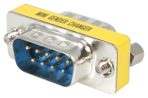 STARTECH GC9SM Gender Changer, D-Sub 9-Pin Plug to D-Sub 9-Pin Plug