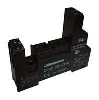 DURAKOOL D14F-2Z-C3-N Relay Socket, DIN Rail, Screw, 8 Pins, 8 A, 300 VAC, D14F Series