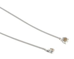 HIROSE / HRS UFL-2LPVHF6-04N1TV-A-100 RF / Coaxial Cable Assembly, 3.9 ", 100 mm, 0.81mm, U.FL Right Angle Plug, U.FL Right Angle Plug