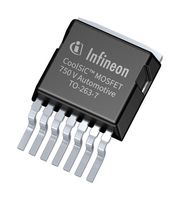 INFINEON AIMBG75R027M1HXTMA1 Silicon Carbide MOSFET, ., Single, N Channel, 64 A, 750 V, 0.025 ohm, TO-263 (D2PAK)