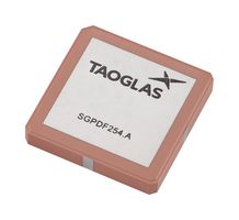 TAOGLAS SGPDF254.A RF Antenna, 1.561 to 1.603GHz, GPS/GNSS/Glonass/Galileo/BeiDou/QZSS/SBAS/L-Band, 3.55dBi, 50 ohm