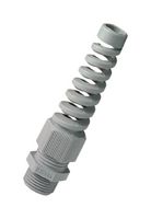 HYLEC 50011M16BS7035 Cable Gland, M16 x 1.5, 5 mm, 10 mm, Nylon (Polyamide), Light Grey, IP68