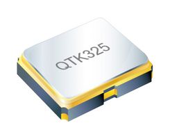QST QTK325-32.768KBE-T Oscillator, 32.768kHz, CMOS, SMD, 3.2mm x 2.5mm , 3.3 V, QTK325 Series
