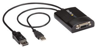 STARTECH DP2DVID2 Converter, DisplayPort to DVI-D (Dual Link), 2560x1600,  60Hz