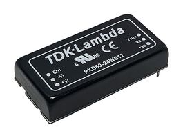 TDK-LAMBDA PXD60-24WS05 Isolated Through Hole DC/DC Converter, ITE & Industrial, DIP, 4:1, 60 W, 1 Output, 5 V