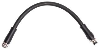 PERINET PRN.000.045 Sensor Cable, SPE Hybrid, M8 Plug, M8 Receptacle, 4 Positions, 200 mm, 7.9 ", periLINE basic Series