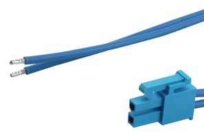 MOLEX 226245-2022 Cable Assembly, Mini-Fit Versa Receptacle to Free End, 2 Ways, 4.2 mm, 2 Row, 150 mm, 5.9 "