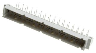 AMPHENOL COMMUNICATIONS SOLUTIONS 86094327113758ELF DIN 41612 Connector, 8609 Series, 32 Contacts, Header, 2.54 mm, 3 Row, a + c