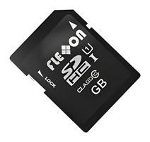 FLEXXON FDMS008GMG-XR00 Flash Memory Card, SDHC Card, 8 GB
