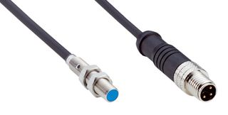 SICK IMM05-1B5PSVR8S Inductive Proximity Sensor, PNP/SPST-NO, 1.5 mm, M5 x 0.5, 10 V to 30 V, IMM Series