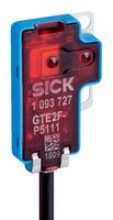 SICK GTE2F-N1111 Photo Sensor, 15 mm, NPN, Energetic, Proximity, 10 to 30 VDC, Cable, G2 Series