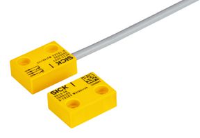 SICK RE13-SA64 Safety Interlock Switch, Magnetic Sensor, RE1 Series, DPST-NO, Cable with 4 Pin M12 Connector, IP67