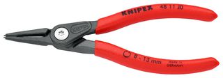 KNIPEX 48 11 J0 J0 Precision Straight Tipped Internal Circlip Pliers with Non-slip Plastic Coated Handles