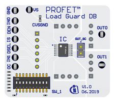 INFINEON BTG70901EPLDAUGHBRDTOBO1 Daughter Board/Switch, PROFET ONE4ALL Motherboards, Automotive Load Drive