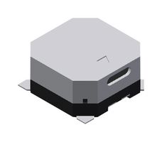 PUI AUDIO SMT-0927-S-HT-R Transducer, Buzzer, 2.7 kHz, 100 mA, 2 V to 5 V, 95 dBA, Surface Mount