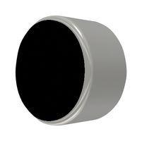 PUI AUDIO AOM-5024L-HD-F-R Microphone, Omnidirectional, 50 Hz to 16 kHz, 3 VDC to 10 VDC, 2.2 kohm, -24 dB, 500 µA