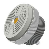 PUI AUDIO AI-3736-P-C28-R Transducer, Continuous, 90 dBA, 3.6 kHz, Panel Mount, Internal