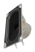 PUI AUDIO AS09008PO-11-WR-R Speaker, 180 Hz to 10 kHz, 8 ohm, 8 W, 85 dB, Oval with Rectangular Frame, Panel Mount