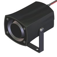 PUI AUDIO X-5735-LW350-S-2-R Transducer, Siren, 125 dBA, 3 kHz, Internal