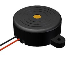PUI AUDIO AI-4228-TF-LW140-FP-R Transducer, Fast Pulse, 98 dBA, 2.8 kHz