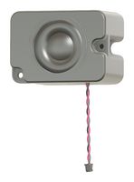 PUI AUDIO ASE05008MS-LWC60 Speaker, 20kHz to 680Hz, 8 ohm, 97dB, 2.5W, Round with Square Frame, SMD