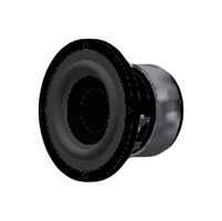 PUI AUDIO AS09208AR-R Speaker, 90 Hz to 15 kHz, 8 ohm, 15W, 82dBA, Round, Bare Mount