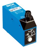 SICK LUT9U-P120L Luminescence Sensor, LED, UV, IO-Link, 20 mm, PNP, Vertical, Long Side, 4-Pin M12 Connector