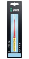 WERA K K VDE 3060 IS 0,6X3,5X157MM TIE SB Interchange Screwdriver, VDE, Slotted, 0.6 mm x 3.5 mm x 157 mm