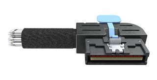 MOLEX 2253521002 Cable Assembly, Left Exit-Right Exit, 90° NextStream Plug to 90° NextStream Plug, 74 Ways, 2 Row