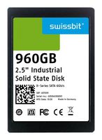 SWISSBIT SFSA960GS2AK2TB-I-XC-21E-STD SSD, Internal, 2.5 Inch, SATA 6 Gb/s (SATA III), 960 GB, 3D TLC NAND
