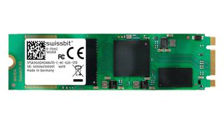 SWISSBIT SFSA960GM2AK2TB-I-XC-51E-STD SSD, Internal, M.2 2280, SATA 6 Gb/s (SATA III), 960 GB, 3D TLC NAND