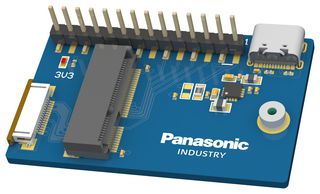 PANASONIC ENWF9000CMKF Adapter, M.2 to MSD, Panasonic Wi-Fi M.2 Key E devices