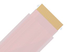 MOLEX 173280668 FFC / FPC Cable, 68 Core, 0.5 mm, Same Sided Contacts, 6 ", 152 mm, White