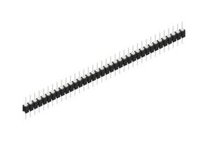 FISCHER ELEKTRONIK MK 05 36 Z Pin Header, Board-to-Board, Wire-to-Board, 2.54 mm, 1 Rows, 36 Contacts, Through Hole Straight