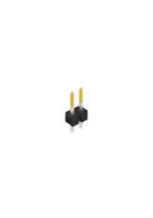 FISCHER ELEKTRONIK SL 1 025 2 S Pin Header, Board-to-Board, Wire-to-Board, 2.54 mm, 1 Rows, 2 Contacts, Through Hole Straight