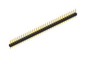 FISCHER ELEKTRONIK SL 11 112 36 G Pin Header, Board-to-Board, Wire-to-Board, 2.54 mm, 1 Rows, 36 Contacts, Through Hole Straight