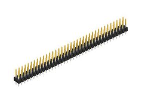 FISCHER ELEKTRONIK SL 22 124 72 S Pin Header, Board-to-Board, Wire-to-Board, 2.54 mm, 2 Rows, 72 Contacts, Through Hole Straight