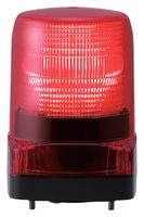 PATLITE LFH-24-R Beacon, Red, 24VDC, IP66, 143.5mm H, 100mm Lens, LFH Series